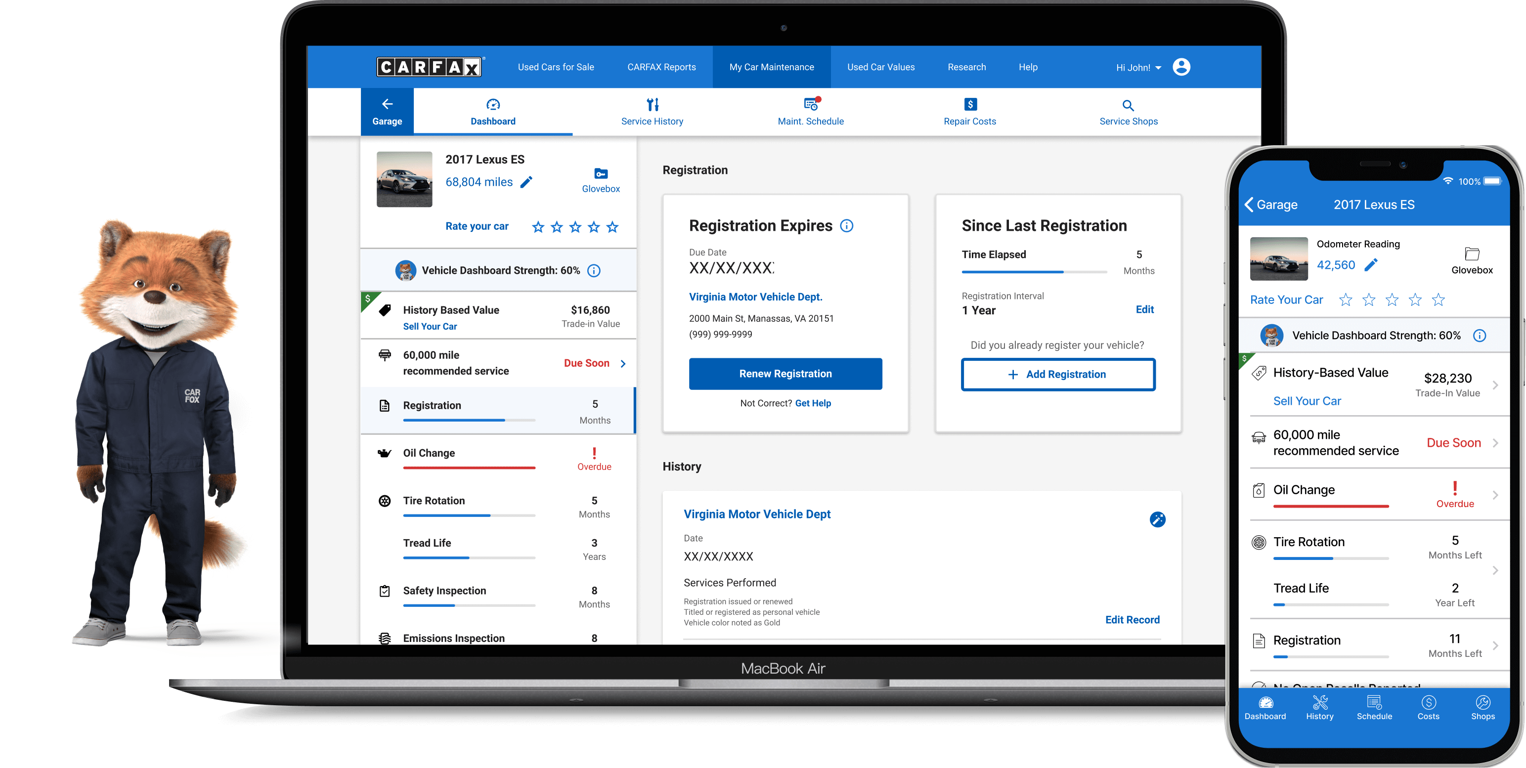 CARFAX Car Care The Best Car Maintenance App for Service Alerts